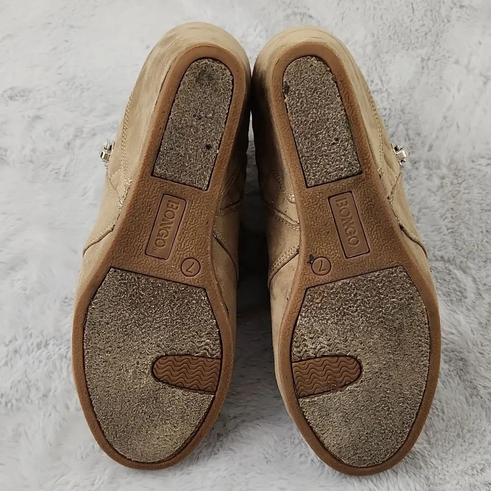 BONGO Tan colored ankle boots size 7 - Picture 7 of 13